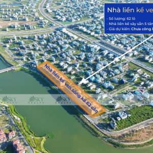 Nhà liền kề ven sông